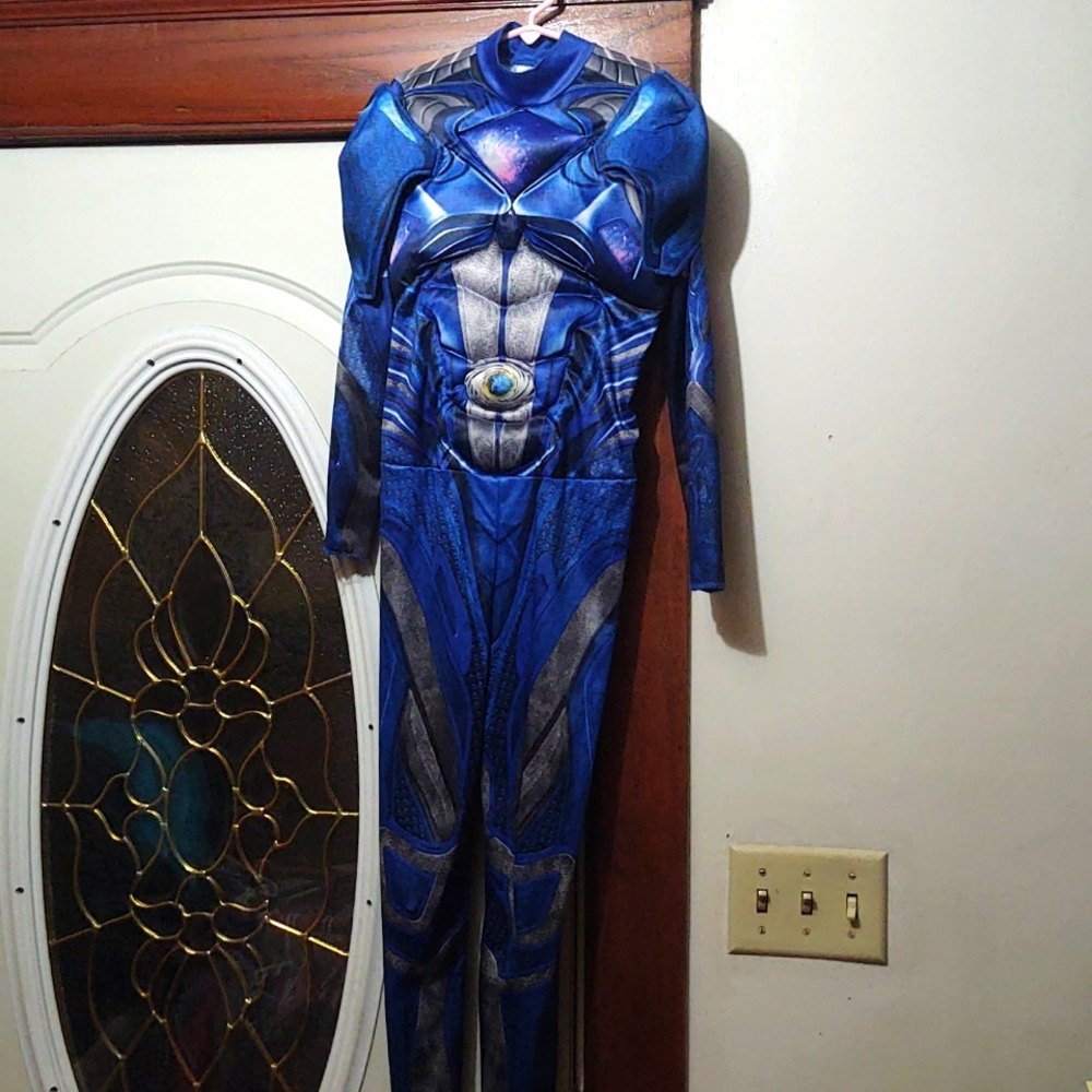 Power rangers Blue costume size 7-8 medium